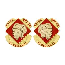 45th Field Artillery Brigade Unit Crest (Pride Valor Excellence)